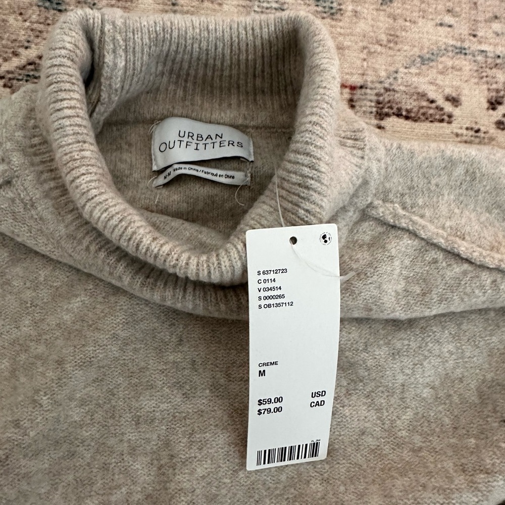 Urban Outfitters cropped dolman sweater